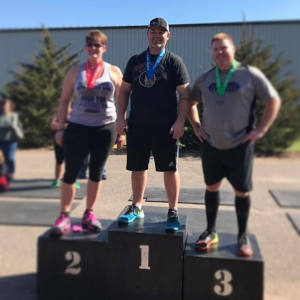 Eric Aune Podium Finish
